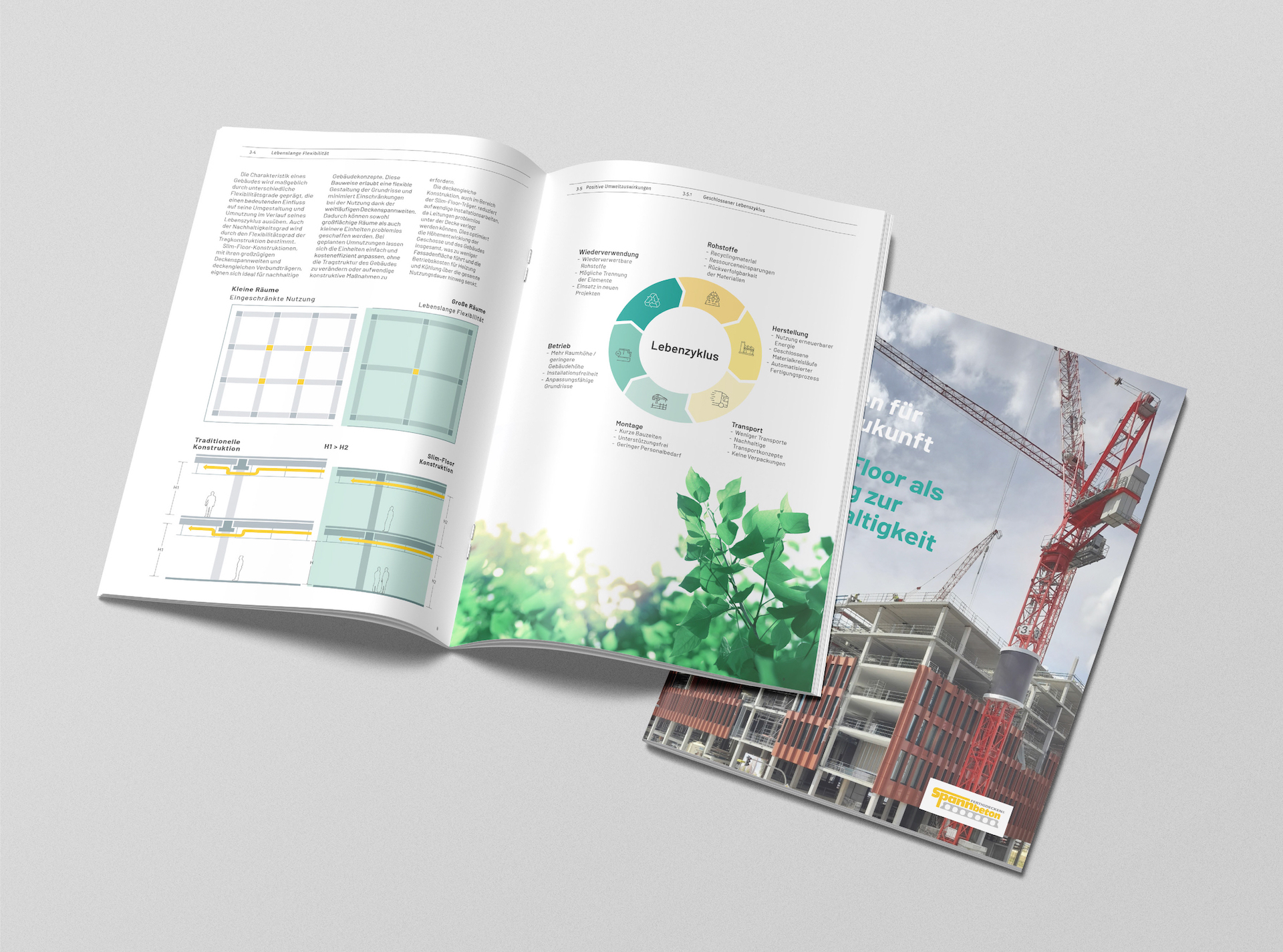 Bundesverband Spannbeton-Fertigdecken e.V. präsentiert Slim-Floor Konstruktionen in einer neuen Broschüre